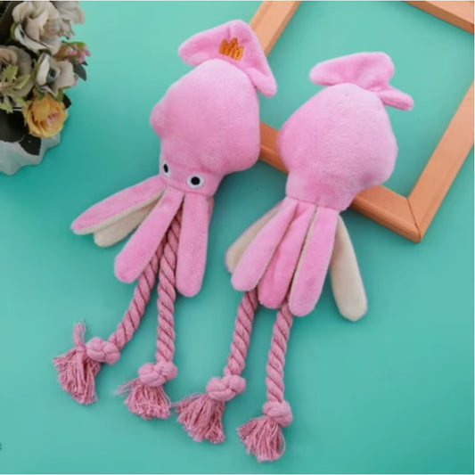 Squeaky Octopus Toy