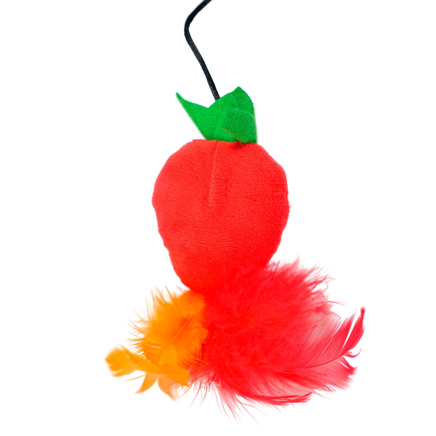 Strawberry Cat Teaser Toy