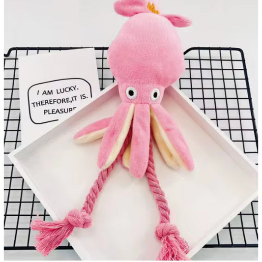 Squeaky Octopus Toy