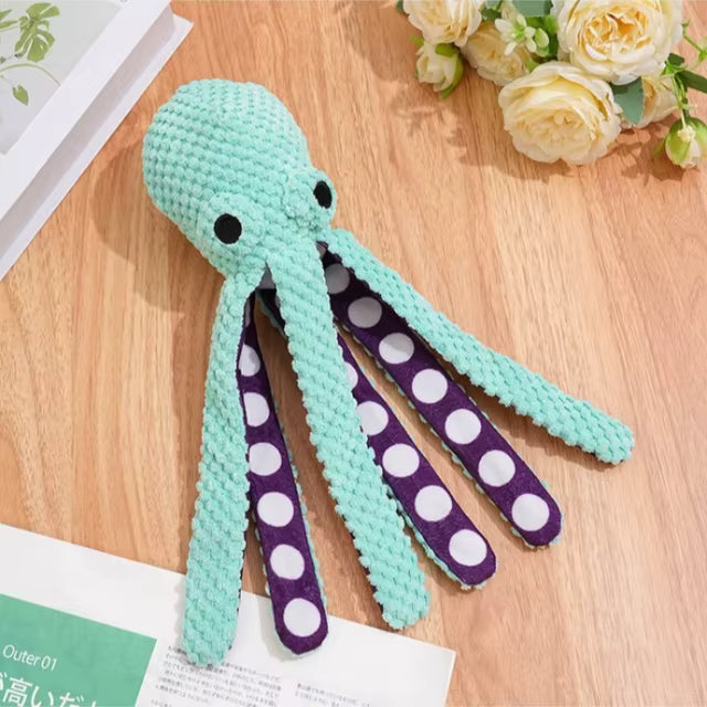 Squeaky Octopus Toy