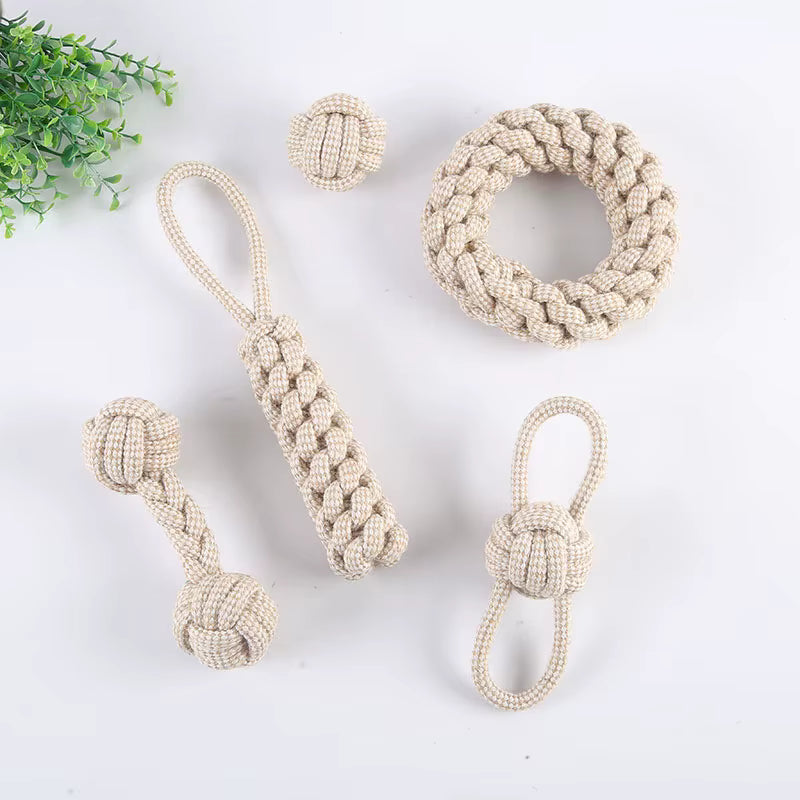 Cotton Play Chew Toy Set